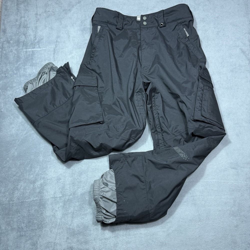 Burton Snowboard Pants Mens M Cargo Insulated Gorpcore Black Utility Technical